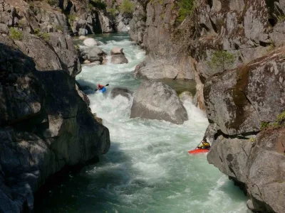 Gorge vers la fin du parcours